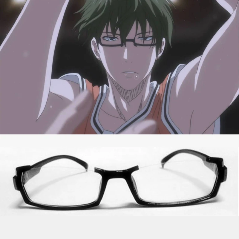 Для Аниме KUROKO NO BASKET Midorima Shintarou очки в стиле Косплей фотография | Тематическая