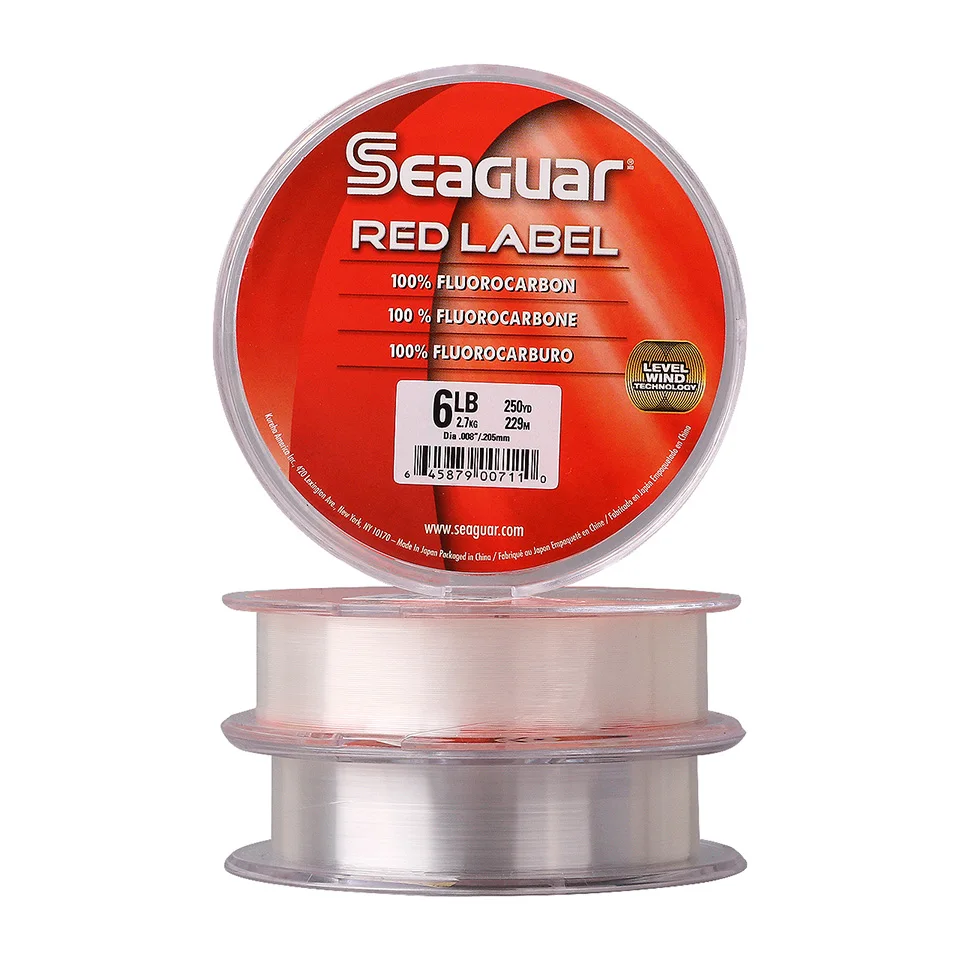 الأصلي خيط صنارة الصيد SEAGUAR الأحمر التسمية 6LB-12LB 100% فلوريد خيط صنارة الصيد s 229 M/183 M الأصلي خيط صنارة الصيد SEAGUAR الأحمر التسمية 6LB-12LB 100% فلوريد خيط صنارة الصيد s 229 M/183 M