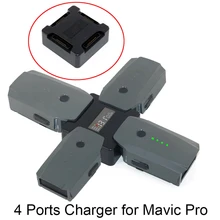 4 In 1 Battery Rapid Charging Charger Hub For DJI Mavic Pro Platinum Snow font b