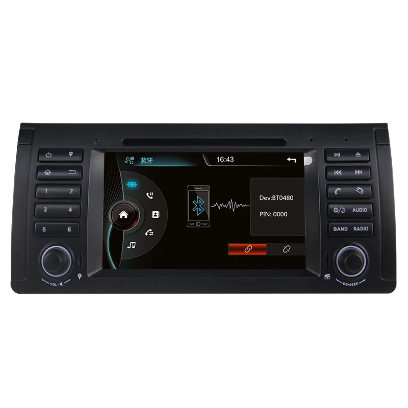 

Car multimedia dvd Player 2 Din Win ce System with touch screen 7-inch screen for BMW E39 1996-2003