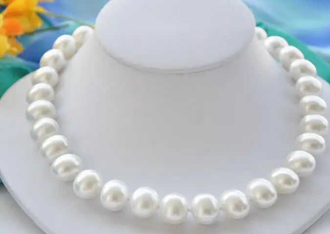 

song voge gem nanJ1311 egg white SOUTH SEA SHELL PEARL NECKLACE