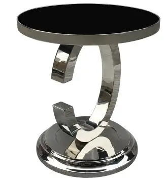 Stainless steel Angle several sofa. Small tea table to move north European metal side table