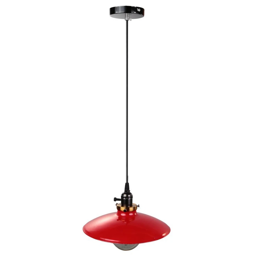 

BIFI-Hanging chandeliers Industrial Retro Edison Simplicite Vintage Ceiling Hanging Chandelier with UFO Style Shiny Lampshade