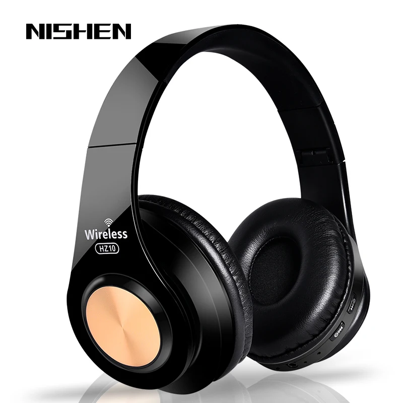 

Comfortable Wireless Headset Bluetooth Earphone Foldable Noise Cancelling Headphone With Microphone For Mobile Phone Music Calls