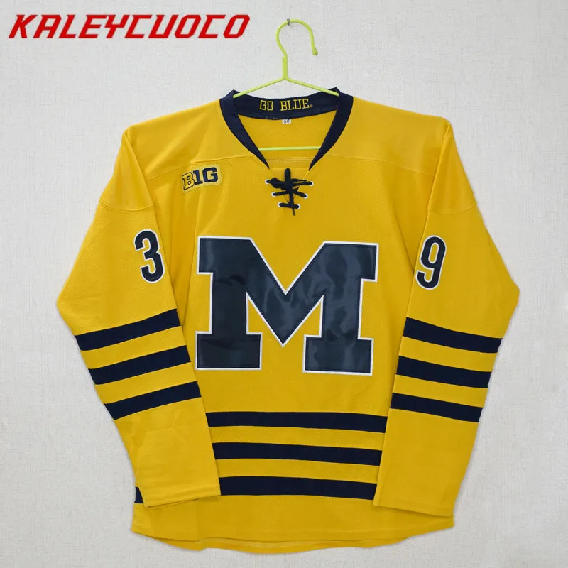 

University of Michigan #39 Max Pacioretty Stitched Hockey Jersey