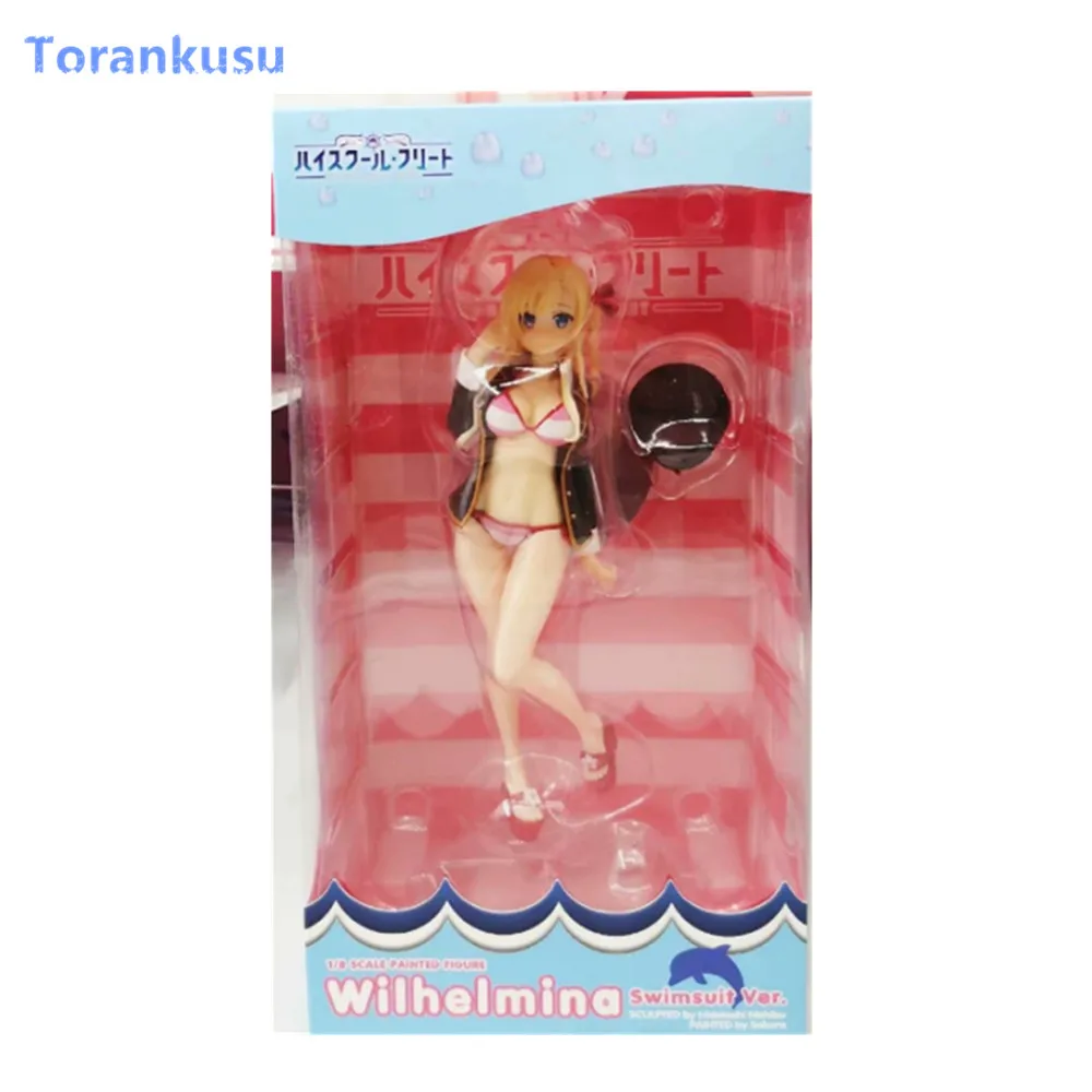 Высокая школа флот фигурку Wilhelmina Braunschweig Ingenol фридебург ПВХ сексуальные игрушки