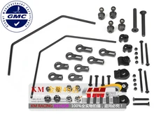 Baja 5T Sway bar set For 1/5 KM T1000 RC CARS parts