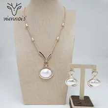Viennois набор украшений для женщин из серебра/розового золота, набор украшений для женщин