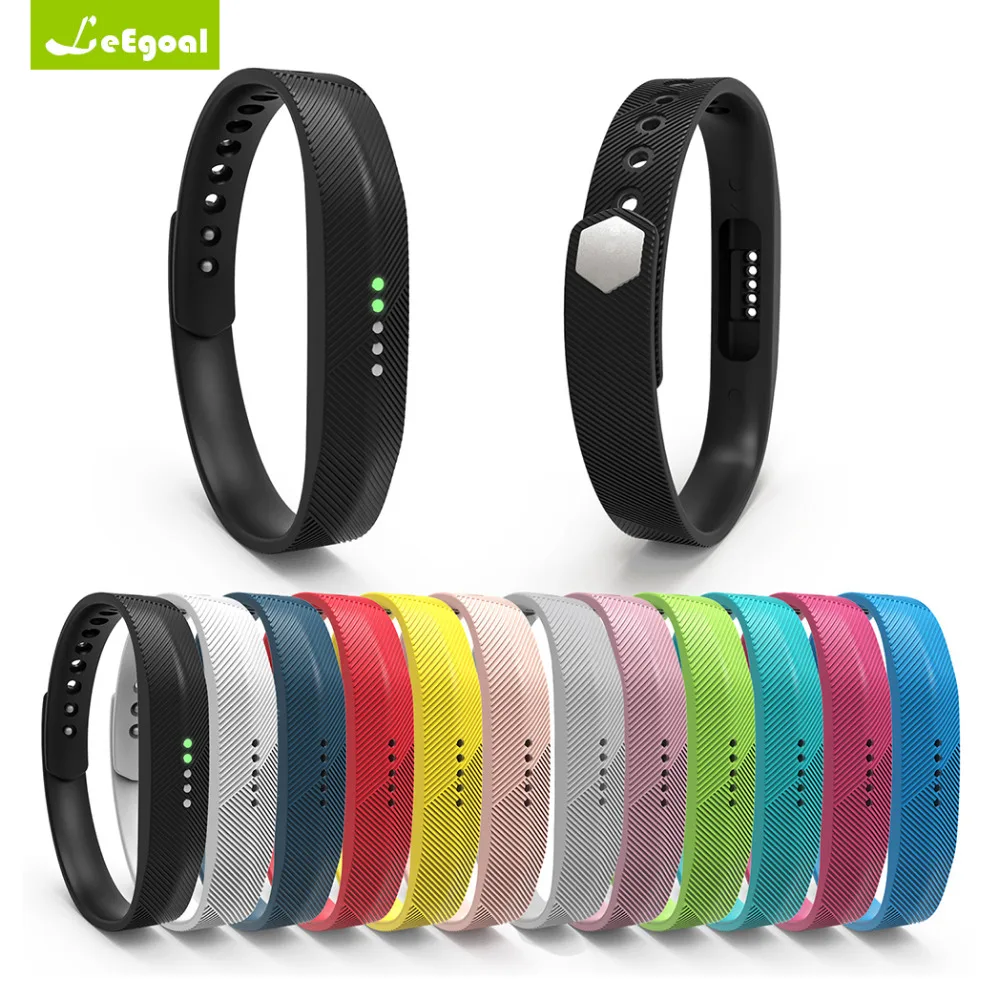 Color Silicone Replacement Wrist Band Strap Bracelet For Fitbit Flex 2