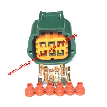 

5 Sets 6 Pin 6189-0766/6189-1102 Electronic Throttle Plug Automotive Female Connector For Nissan TEANA X-TRAIL