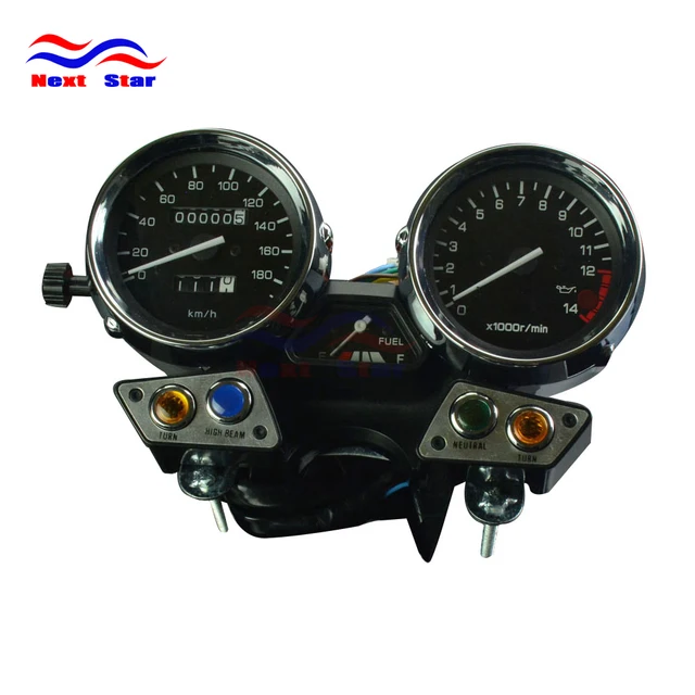 sepeda motor 180 takometer odometer instrumen speedometer gauge