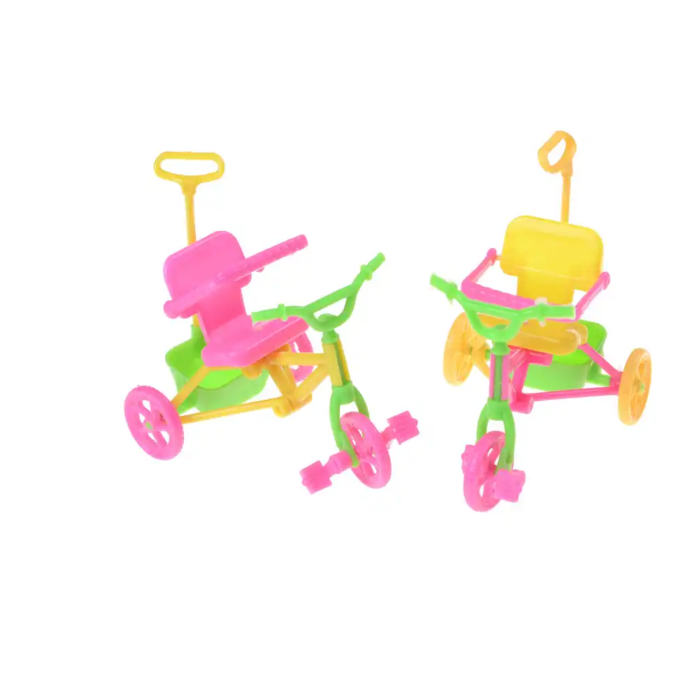 girl tricycle push handle