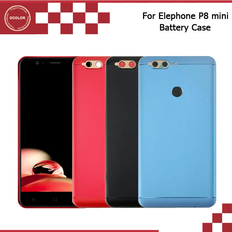 

ocolor For Elephone P8 mini Battery Case Cover Hard Bateria Protective Cover Replacement For Elephone P8 mini Phone Accessories