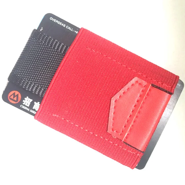 Minimalist Super Slim Wallet Card Holder Credit Card Case Coins Purse for Men Women Pocket Magic Elastic Men Wallets 6