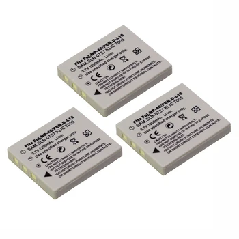 

3Pcs D-LI8 DLI8 DL-18 D-L18 DL18 NP40 Battery for Pentax Optio S3 S4 S4i S5 S5i S5n S5z S6 S7 Sv Sx A10 A20 A30 T1 T10 T20 W20