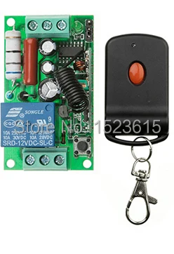 

AC220V 1CH 10A RF Wireless Remote Control Switch System teleswitch transmitter & receiver relay Receiver Smart Home Switch