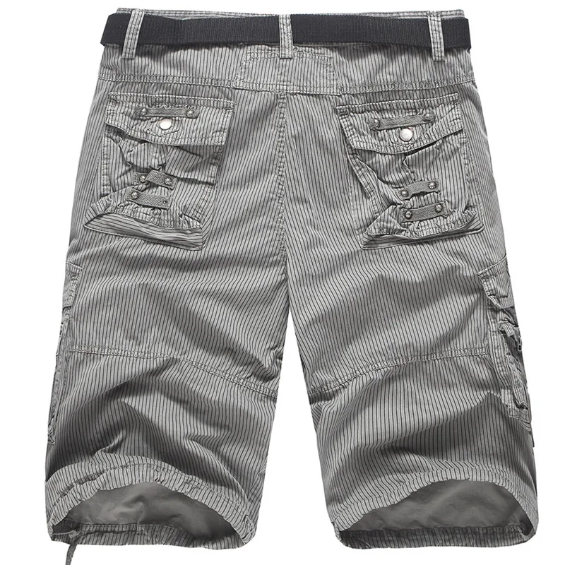 Брендовые модные мужские шорты летние армейские военные тактические мужские хлопковые шорты повседневные однотонные мужские повседневные шорты с несколькими карманами