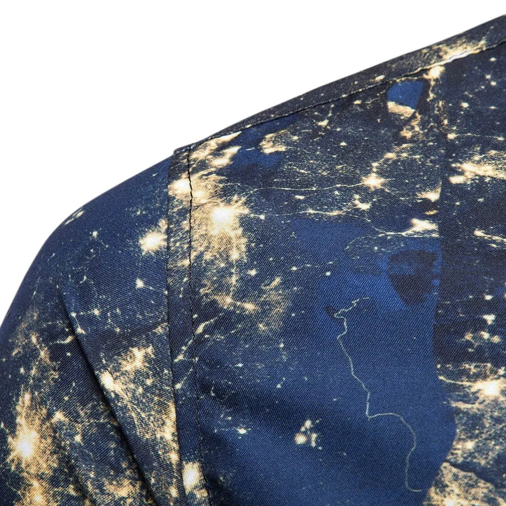 زهرة قمصان 2019 العلامة التجارية ملابس رجالي بدوره إلى أسفل طوق الرجال قميص الصيف الأزهار قصيرة الأكمام الأساسية Camisa الغمد قميص الذكور