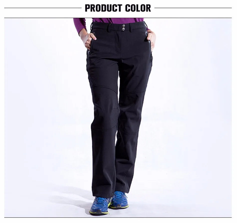 Quente ao ar Calças de Acampamento para a Mulher Esportivas de Inverno Correndo Marca Mulher Caminhadas Calças Tamanho S-3xl 2 Cores Livre Roupas P4452 Rio 6 High Quality Esporte e Lazer