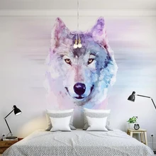 Beibehang пользовательские фото обои 3D животное волк Настенные обои гостиная спальня диван фон декоративные настенные 3d обои