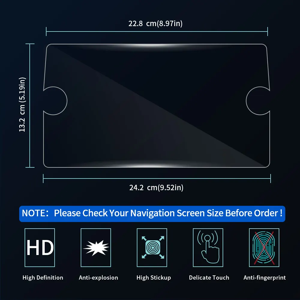 Автомобильная навигация с закаленным стеклом протектор экрана для Volkswagen VW Tiguan MK2 аксессуары для интерьера gps пленка экрана