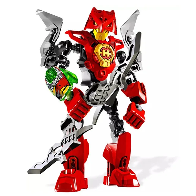 12 шт. герой завод Звездный Воин солдат Bionicle Surge Evo Stringer фигурки роботов строительный блок совместим с игрушками