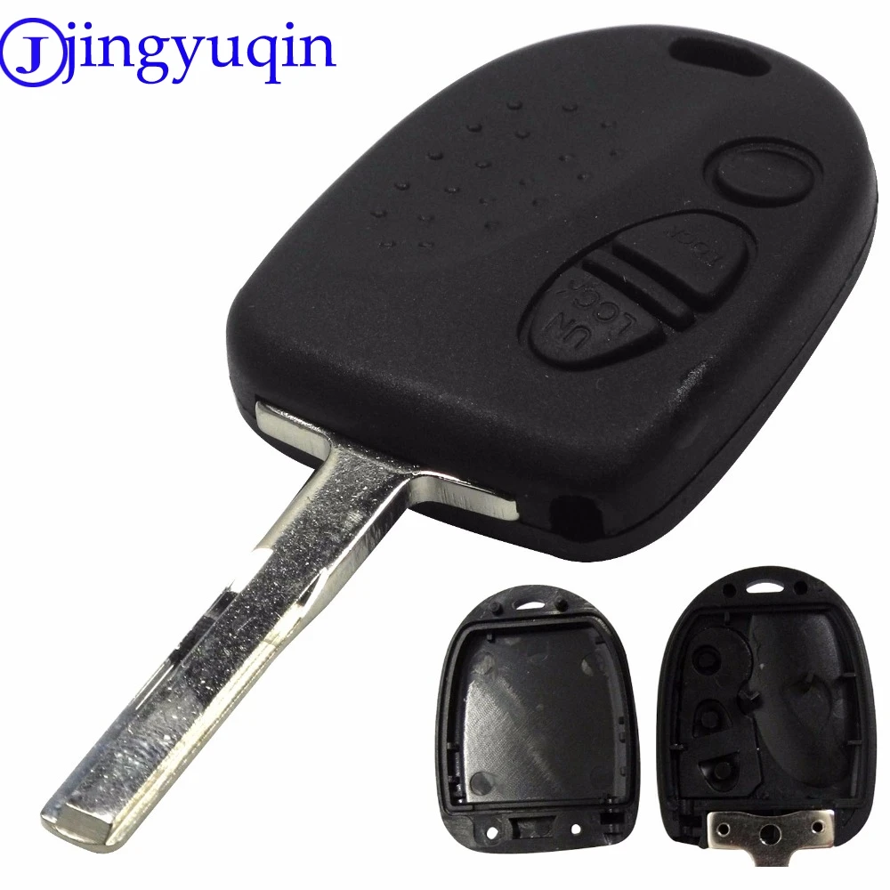 

jingyuqin 10ps 3 Buttons Remote Car-Styling Key Case Shel Cover For Chevrolet Holder Commodore For Buick Royaum
