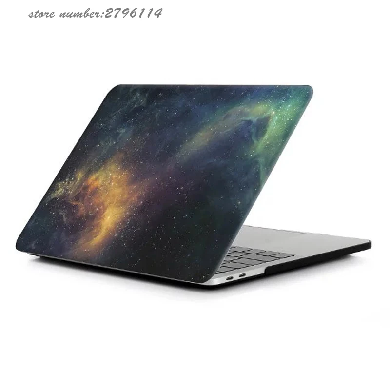 Жесткий чехол Marble Space для Apple MacBook pro 13 2016 новый с сенсорной панелью A1706/без панели