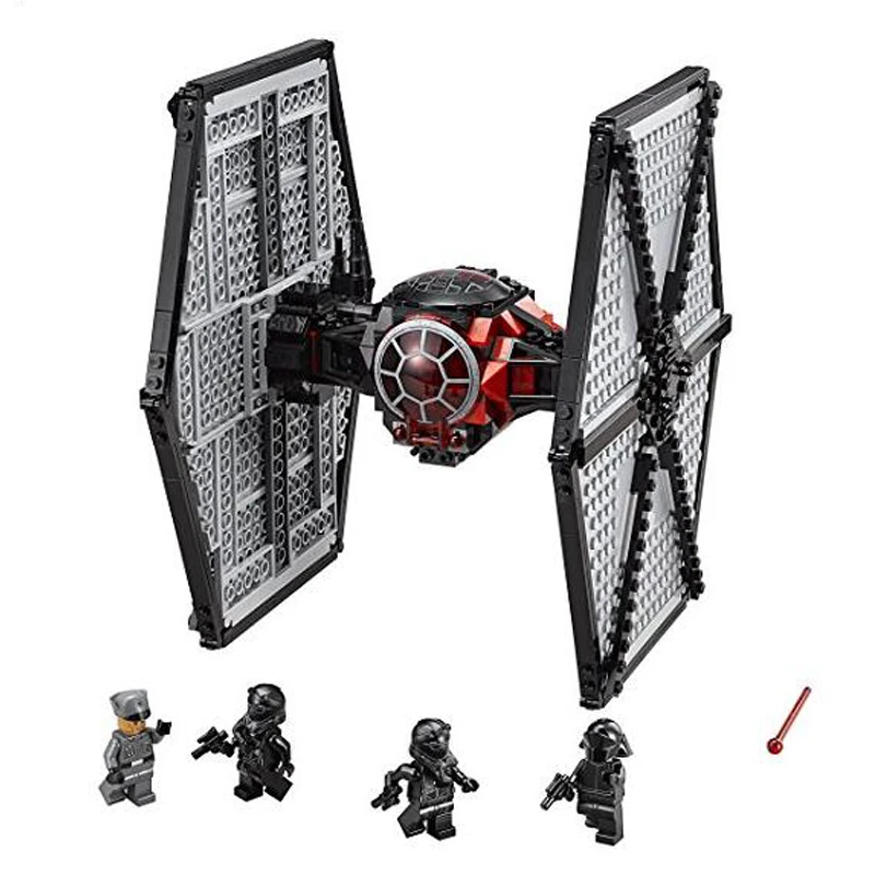 

Star Wars First Order Special Forces TIE Fighter Building Kit Blocks Toys Compatible with Legoings