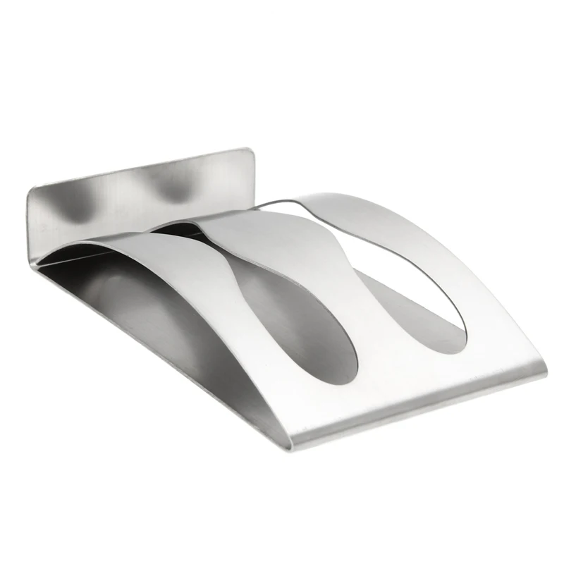 Stainless steel wall mount toothbrush holder 3 position Self-adhesive tooth brush Organizer box bathroom accessories