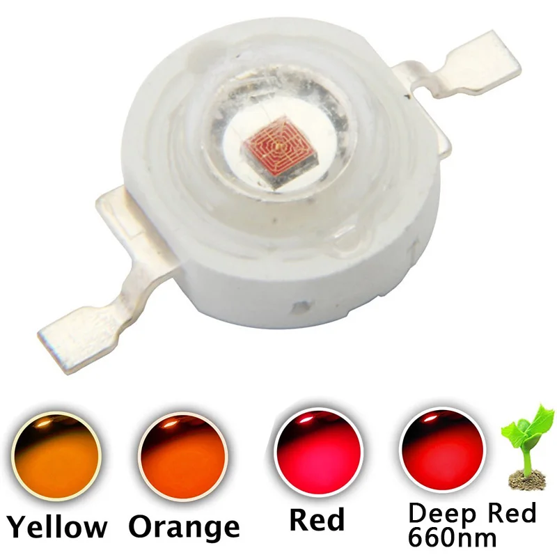 3w led diode 660nm