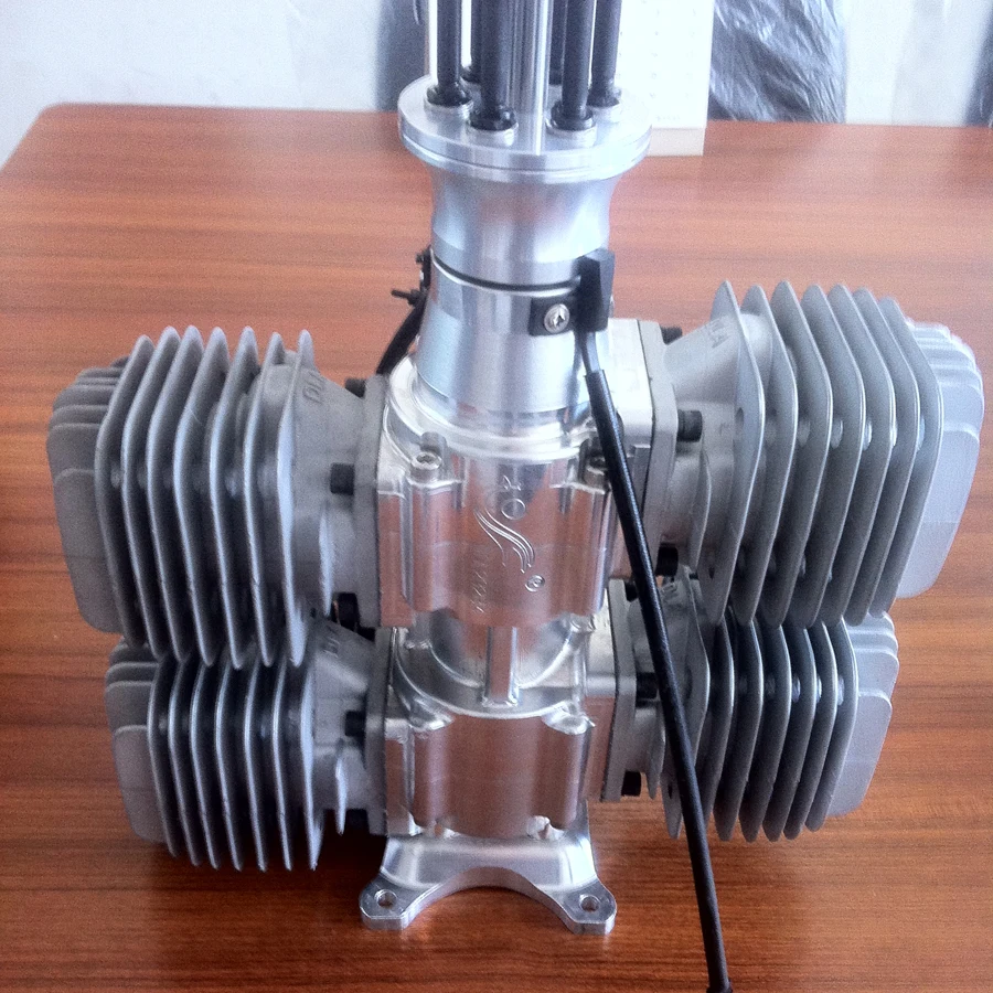 DLA232 CNC обработанный бензиновый двигатель/бензиновый двигатель 232CC для справки с