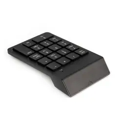 USB цифровая клавиатура 18 клавиши мини-цифровая клавиатура 2,4 г Беспроводной клавиатура Ultra Slim номер Pad Высокое качество для вычисления ПК