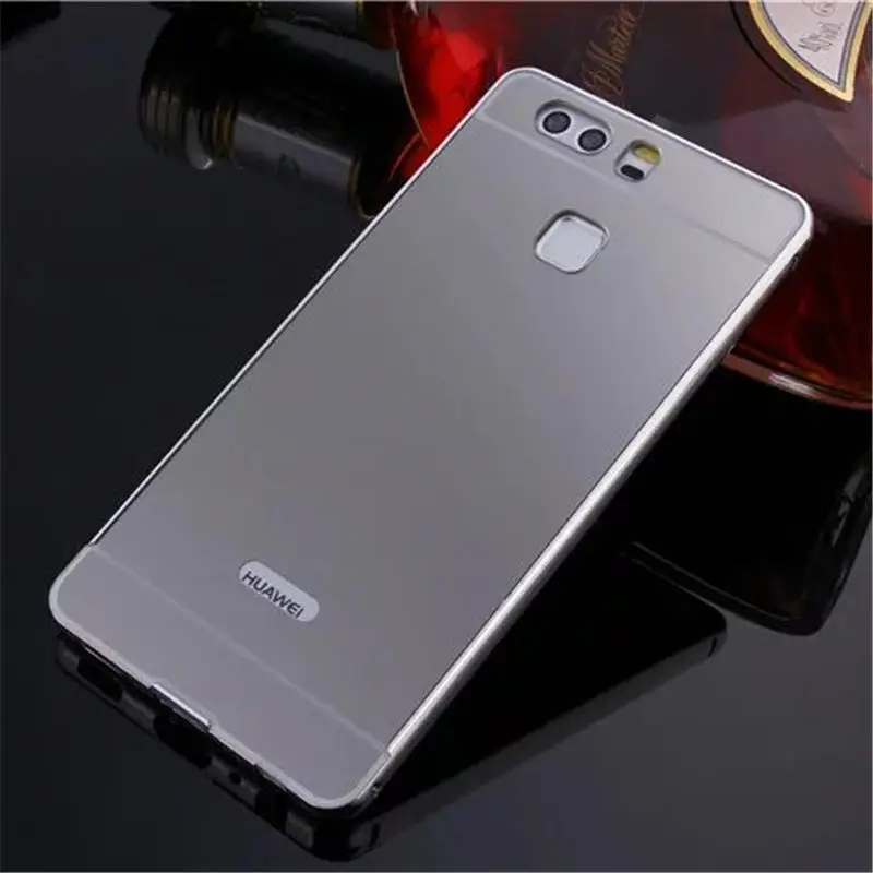 Для Huawei Ascend P9 оболочки кожи высокого качества Роскошные гальванических