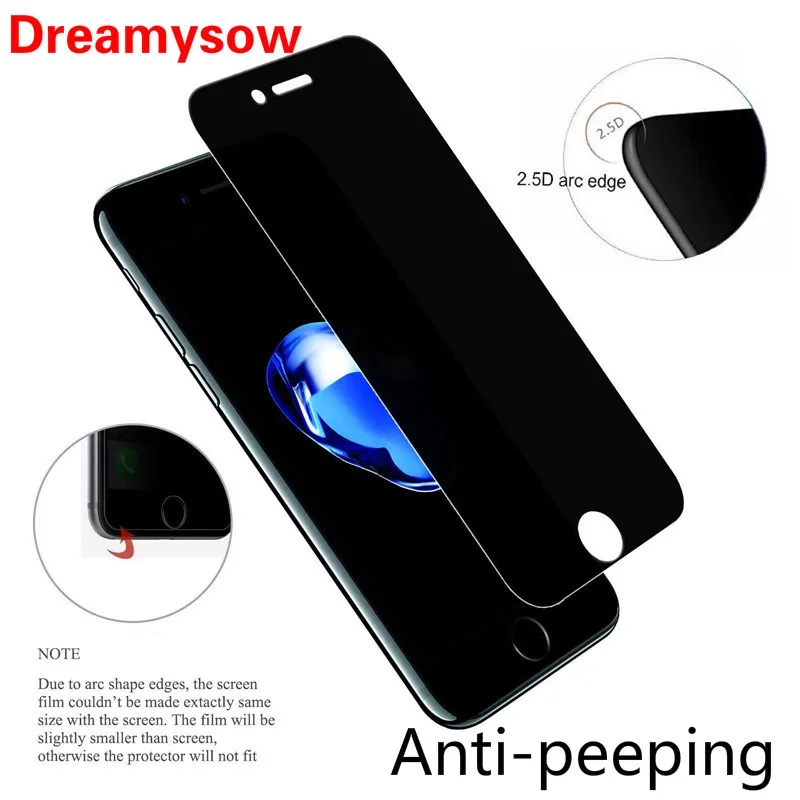 9H Toughened Privacy anti peeping Tempered Glass Screen