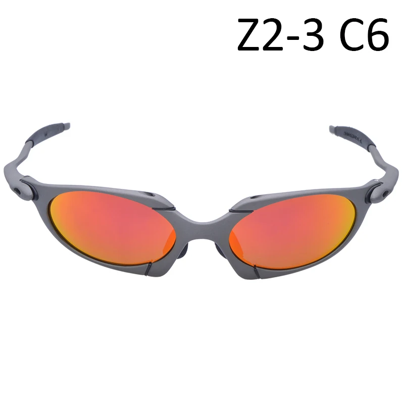 ZOKARE поляризационные велосипедные солнцезащитные очки на открытом воздухе велосипедные очки из сплава солнцезащитные очки для рыбалки очки gafas ciclismo Z2-3 - Цвет: C6