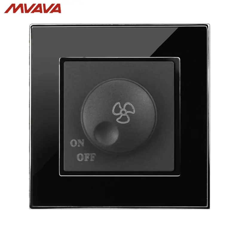 MVAVA Ceiling Fan Dimmer Switch 110 250V Speed Control Wall Turn ON/OFF