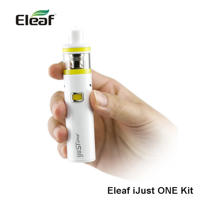 

Original Eleaf iJust ONE Starter Kit 1100mAh built-in battery 2ml GS Air 0.75ohm Head vs ijust 2 kit E Cigarette Free shipping