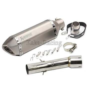 

Motorcycle Akrapovic Exhaust Muffler Mid Pipe For Yamaha FZ1 Fazer FZ1s FZ1N 2006 2007 2008 2009 2010 2011 2012 2013 2014 2015