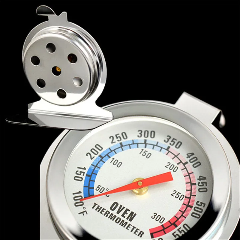 New Home Stainless Steel Oven Thermometer Kitchen Food Temperature