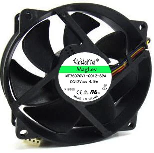 2 voor SUNON KDE1209PTVX, 13. MS. b2623.AF. GN DC 12V 4.4W 4-wire 4-pin 110mm 92x92x25mm server Ronde koelventilator