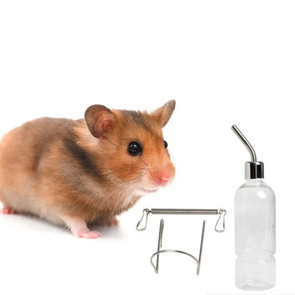 Adeeing 350ml Pet Rat Water Drinking Bottle Hamster Rabbit Water