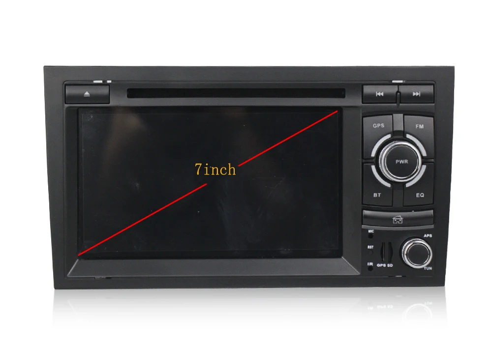 Best MEKEDE android 7.1 quad core car audio dvd automotivo for Audi/A4 S4 RS4 2002-2008 Video Player GPS with car dvd gps auto radio 5