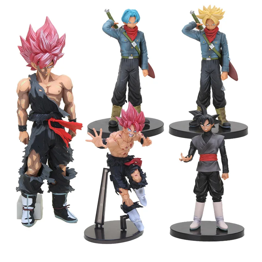 

Dragon Ball Z Action figure Super Saiyan Goku Black Trunks DXF PVC figure Model Toy 18-34cm dragon ball super