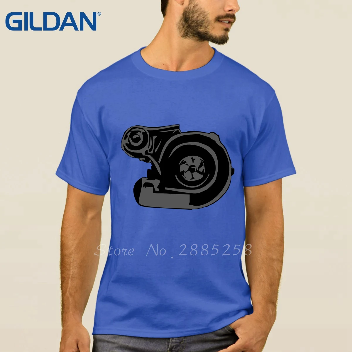 Из Металла футболки качество может силы Turbo Racinger ралли черный футболка Для мужчин