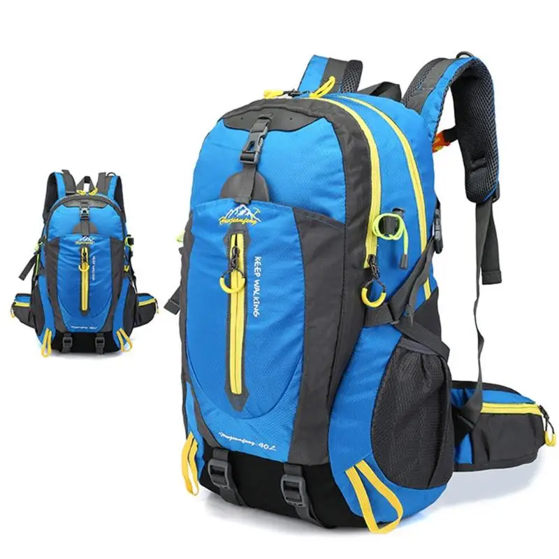 40л Водонепроницаемый тактический рюкзак, походная сумка, велосипедный рюкзак для альпинизма, рюкзак для ноутбука, дорожные сумки для улицы, мужская женская спортивная сумка