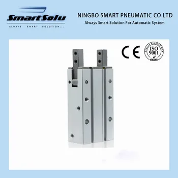 

Free shipping High quality double acting pneumatic gripper air cylinder MHY2-16D SMC type 180 degree angular style aluminium