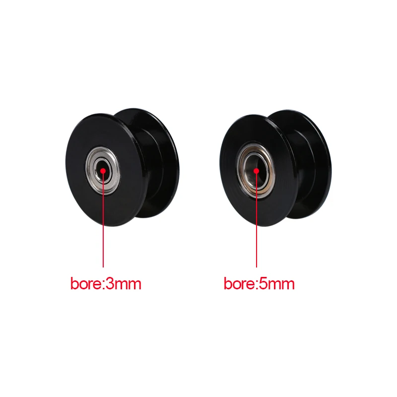 Jual GT2 6mm Pulley Idler 20 Teeth Bore 5mm GT2 20T Toothless