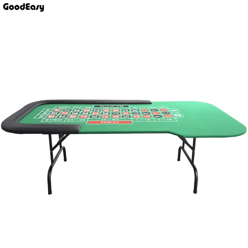  -Roulette Table Casino Foldable Table Texas Hold'em Poker Indoor Board Game Chip Accessory Factory 