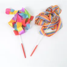 10 шт. 4 м ленты для танцев, гимнастики, художественная гимнастика, балетные ленты